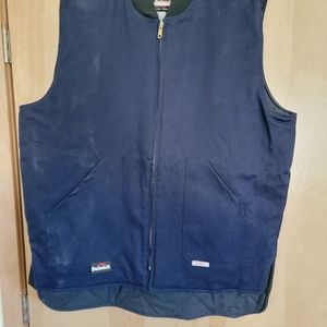 Bulwark men's quilted vest